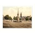 The Cross and horse fair Banbury England, c. 1890s, S-UNF