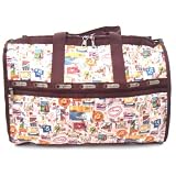 【ハワイ限定 レスポートサック】 柄：レイアロハ 型：ラージウィークエンダー 7185-4937 LESPORTSAC
