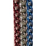 CHAIN COLLAR CHOKE COLORED BLUE 28 XHVY