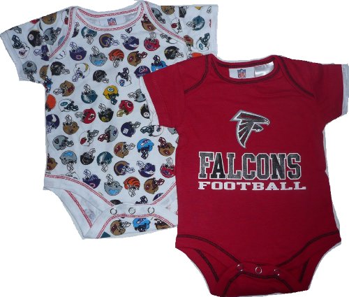 Atlanta Falcons 6 9 Month Infant Baby 2pc Creeper / Onesie NFL