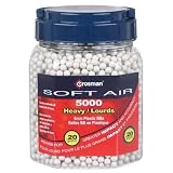  : Crosman Softair-5,000 ct. Heavy 6mm Bb's-White