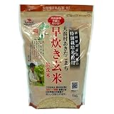 特別栽培米 大潟村あきたこまち 早炊き玄米鉄分 1kg