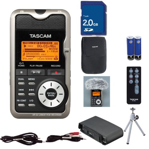Tascam DR-2D Digital Portable w Remote