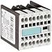 Siemens 3RH19 11-2FC22 Auxiliary Switching Block For Contactor, S00 Size, Cage Clamp Connection, 4 Pole, 22 U Identification Number, 2 NO + 2 NC Contacts