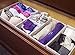 Avinee Foldable Fabric Closet Dresser Drawer Storage Organizer, Cloth Storage Box Organizer Bins For Underwear, Socks, Bras, Tights, Leggings - 3 Set