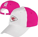 Reebok Kansas City Chiefs Breast Cancer Awareness Women's Slough Adjustable Hat Adjustable
