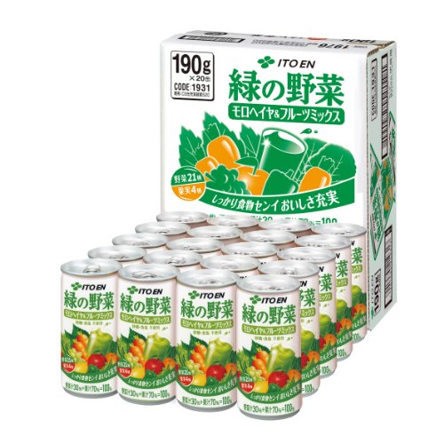 伊藤園 緑の野菜 190g×20本