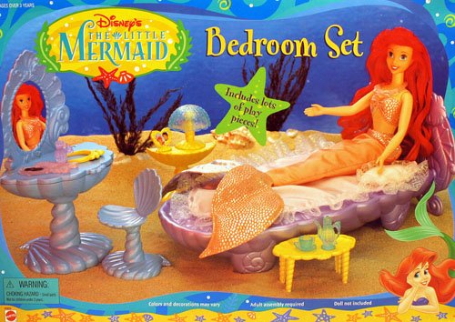 Disney s The Little Mermaid Bedroom Set Playset