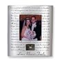 Love Never Fails Resin-stone 3x3.5 Photo Frame
