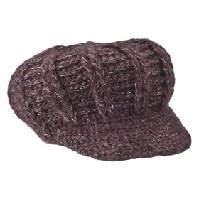 Threads Women's Textured Ribbed Loose Knit Hat