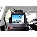 HAMA 9 inch Car Headrest mount holder and storage bag for portable DVD players from PET RANGE