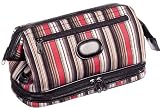 Monza Mens Large Framed Top Zip Toiletry Bag