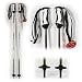 Ski poles Goode coco composite ski poles NEW GOODE NEW