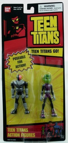  Teen Titans 3.5" Action Figures: Beast Boy and Slade