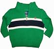 Polo by Ralph Lauren Infant Baby Boys Green/Navy/White Sweater
