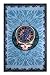 Grateful Dead Blue Steal Your Face Tapestry - Hanging Wall Art - Measures 60x90 Inches