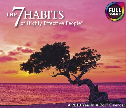 2013 The 7 Habits of Highly Effective People Year-In-A-Box Calendar