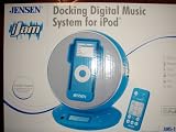 Jensen Docking Digital Music System Speakers Station for iPod Sphere (Blue)