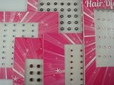 H26 Premium Hair Rhinestones / Crystals Jewellery for Hair. Accessory for Hair Decoration / Hair Design for Women and Girls. To Use with Hair Straighteners. Beautiful Ornament for Your Hair.