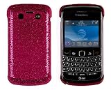 Hard Sparkles Case for BlackBerry Bold 9700 - Hot Pink