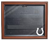 NFL Indianapolis Colts Removable Face Jersey Display, Brown