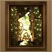 Oakland Athletics Window Light Up Player