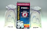Luftentfeuchter Pingi 500 Gramm pro Beutel XL 4er Set Neuheit