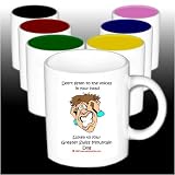 Don't listen to the voices in your head Listen to your Greater Swiss Mountain Dog Mug (Your Choice of Colors)