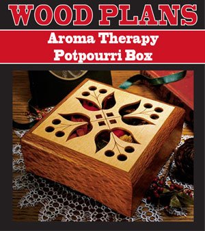 POTPOURRI BOX WOODWORKING PAPER PLAN PW10020