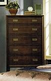IMAGE OF Storage Bedroom Chest in Cappuccino Finish