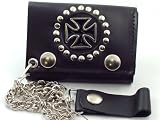 Iron Cross Premium Leather Chain Wallet #41