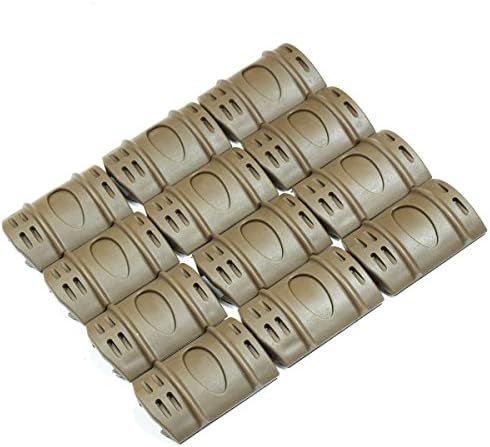 IEMNA Rubber Covers /Rubber Mounts /Rubber Rail Guard with Flexible Adjustment for Picatinny Rails and Weaver Rails