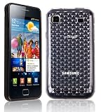 MaryCom PREMIUM QUALITÄT TPU White Diamant Design Silikon Handytasche für das Samsung Galaxy S Super Clear LCD i9003 Smartphone / DW i9003