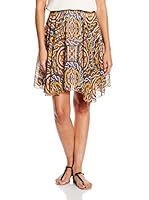 Purple Jam Falda (Marrón / Azul / Beige)