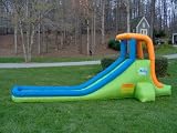Big Shot Airblown Inflatable Water Slide
