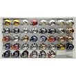 Super Bowl Winners Set (39) "Chrome" Pocket Pro NFL Helmet Super Bowl Winners Set (39) "Chrome" Pocket Pro NFL Helmet