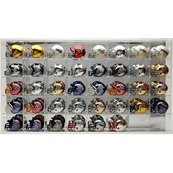 Super Bowl Winners Set (39) "Chrome" Pocket Pro NFL Helmet