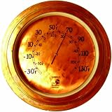 The Rumford Gardener DF7004 Copper Thermometer (Indoor/Outdoor)
