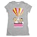 Julius Loves Chemistry Juniors / Girls T-Shirt in Heather Grey by Paul Frank, Size: X-Small