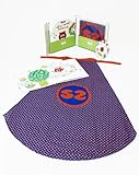 Super Zeros Book, Cape and Music CD Gift Set