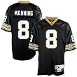 Archie Manning Black Reebok NFL Premier 1979 Throwback New Orleans Saints Jersey