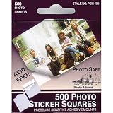 Pioneer Double Sided Self Adhesive Photo Mounts, 500 count