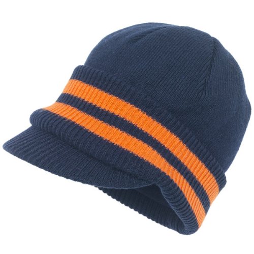 knit puffer hat