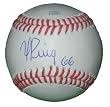 Yasiel Puig Autographed ROLB Baseball, Los Angeles Dodgers, Proof Photo