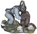 Nobby 28100 Aqua Ornaments ""TAUCHER MIT SCHATZKISTE"" 14 x 8.5 x 11.5 cm