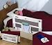 PRIMO Sleep Smart Folding Bed Guard Rail (White Mesh)