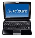 ASUS Eee PC 1000HE 10-inch Netbook  (Intel Atom N280 1.66 GHz, 1 GB RAM, 160 GB HDD, 10 GB Eee Storage, Bluetooth, XP Home, up to 9.5 Hour Battery Life, Black)