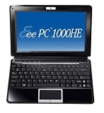 ASUS Eee PC 1000HE 10-inch Netbook (Intel Atom N280 1.66 GHz, 1 GB RAM, 160 GB HDD, 10 GB Eee Storage, Bluetooth, XP Home, up to 9.5 Hour Battery Life, Black)