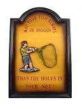 May Your Fish Be Bigger Than Holes In Your Net Wall Art