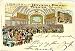 Crystal Palace In Leipzig: Old Lithographd Card Postal History